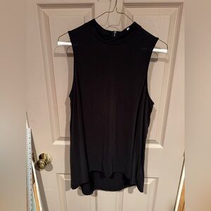 Ro & De Elegant Black Tank Top